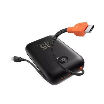 Внешний аккумулятор VEGER Built-In 2 cables Ultra Mini 30000mAh 549034430 фото