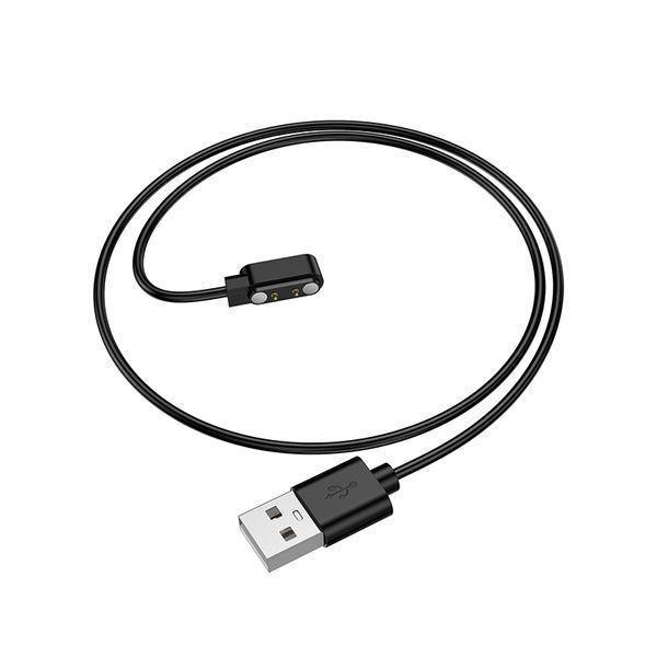 Беспроводное зарядное устройство для смарт-часов BOROFONE BD15 Smart bracelet charging cable Black 417230215 фото