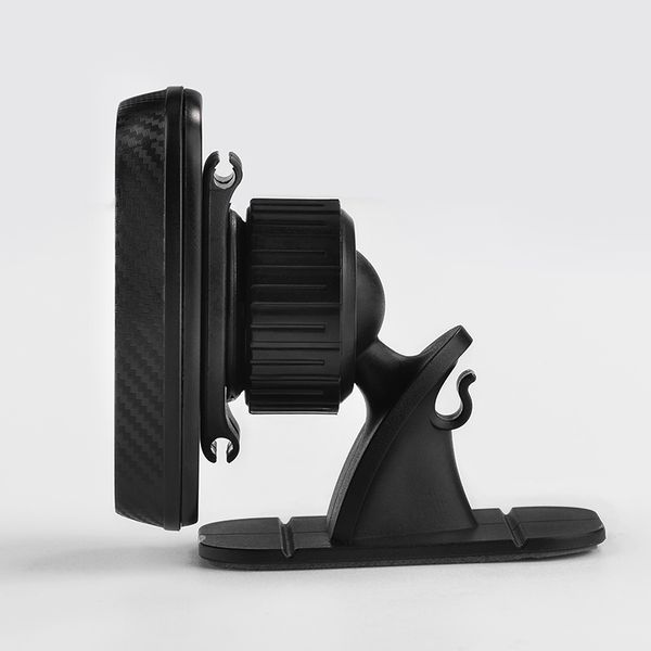Автотримач для телефона HOCO CA24 Lotto series magnetic automotive center adsorbed holder Black 597616556 фото