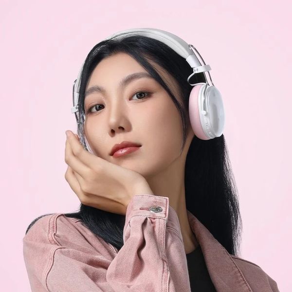 Бездротові накладні навушники ACEFAST H7 active noise reduction wireless headset Pearl white 159652758 фото