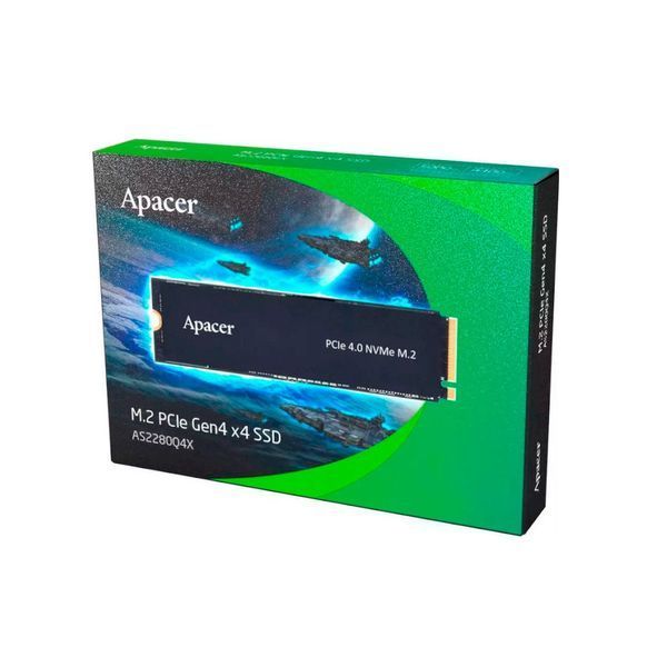 Накопитель SSD M.2 Apacer AS2280Q4X 2TB 2280 PCIe 3.0x4 NVMe 3D NAND Read/Write: 5000/4400 MB/sec 808794588 фото