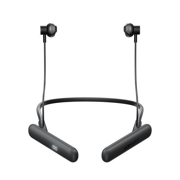 Бездротові спортивні навушники ACEFAST N8 neck hanging wireless earphones Black 590946814 фото