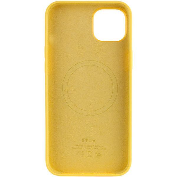 Чохол для смартфона Silicone Full Case AAA MagSafe IC for iPhone 14 Sunglow 147576327 фото