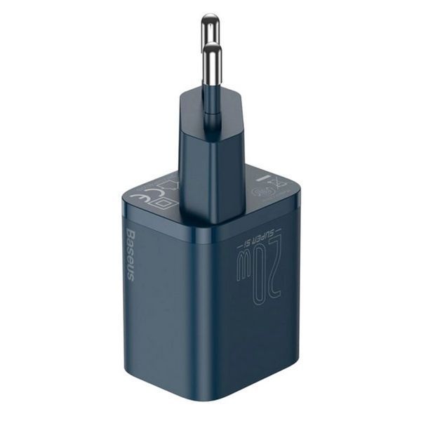 Мережевий зарядний пристрій Baseus Super Si Quick Charger 1C 20W EU Blue 842152205 фото