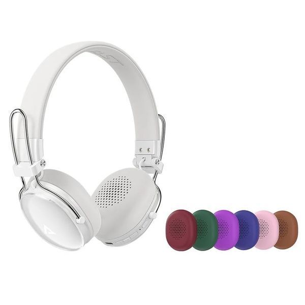 Бездротові накладні навушники ACEFAST H7 active noise reduction wireless headset Pearl white 159652758 фото
