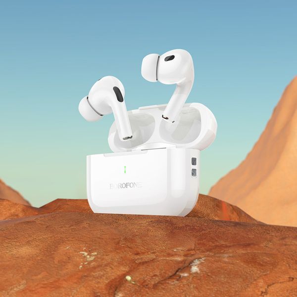 Бездротові навушники BOROFONE BW59 True wireless stereo headset White 186010778 фото