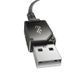Кабель Baseus Unbreakable Series Fast Charging Data Cable USB to iP 2.4A 2m Cluster Black 277384279 фото 7