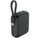 Зовнішній акумулятор ACEFAST M15-10000 PD20W power bank with cable Black 464698805 фото 1