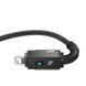 Кабель Baseus Unbreakable Series Fast Charging Data Cable USB to iP 2.4A 2m Cluster Black 277384279 фото 3