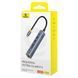 USB-хаб Baseus UltraJoy Series 7-Port HUB AIR Space Grey (Type-C to HDMI4K@60Hz*1+USB3.0*2+PD*1+SD/TF3.0*1+3.5mm*1) 224523697 фото 2