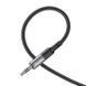 Аудіокабель HOCO UPA23 3.5mm male to 3.5mm male, nylon braid, 1m Metal Gray 901027716 фото 6