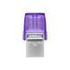 Флеш-накопичувач Kingston USB 3.2 DT microDuo 3C 256GB (Type-A/Type-C) (200Mb/s) 671632972 фото 1
