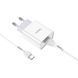 Мережевий зарядний пристрій з кабелем HOCO C81A Asombroso single port charger set(Type-C) White 151859285 фото 4