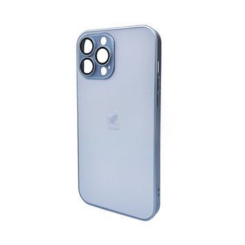 Чехол для смартфона AG Glass Matt Frame Color Logo for Apple iPhone 13 Pro Max Sierra Blue 116195875 фото