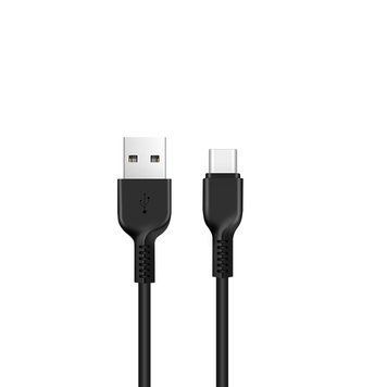 Кабель HOCO X20 USB to Type-C 3A, 3m, PVC, TPE connectors, Black 876329658 фото