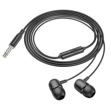 Навушники дротові BOROFONE BM77 (3.5mm) Black 498489924 фото