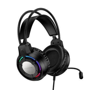 Навушники ігрові BOROFONE BO112 Wave gaming headphones Black 167230149 фото