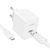 Мережевий зарядний пристрій з кабелем HOCO CS11A Ocean single port charger set(Type-C) White 113268870 фото