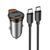Автомобильное зарядное устройство HOCO NZ16B Rigorous PD45W(2C) car charger set(C to C) metal grey 846495856 фото