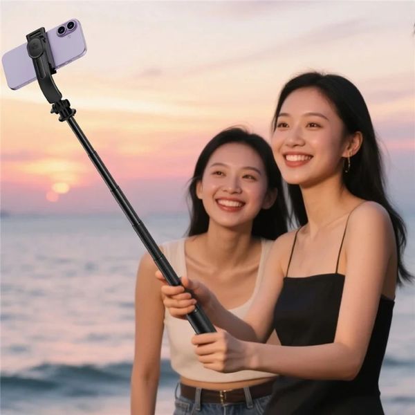 Селфі-монопод ACEFAST E42 supports automatic selfie stand opening Black 684409135 фото