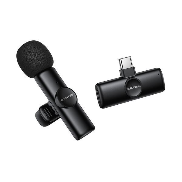 Бездротова мікрофонна система BOROFONE BFK16 Winner (Type-C) Black 916792864 фото