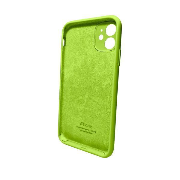 Чохол для смартфона Silicone Full Case AA Camera Protect for Apple iPhone 11 Pro кругл 24,Shiny Green 633695979 фото