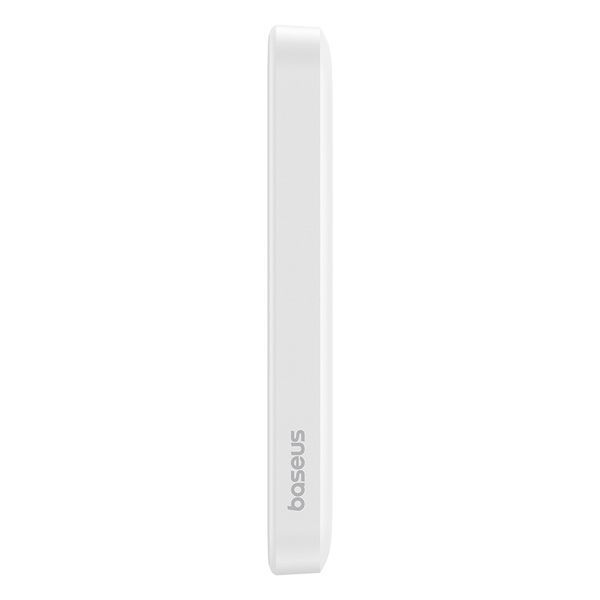 Зовнішній акумулятор Baseus Magnetic Mini Wireless Fast Charge Power Bank 5000mAh 20W Stellar White（With Simple Series Charging Cable Type-C to Typ 103253990 фото