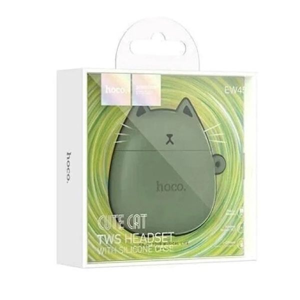 Бездротові навушники HOCO EW45 True wireless stereo headset Forest Cat 594953578 фото