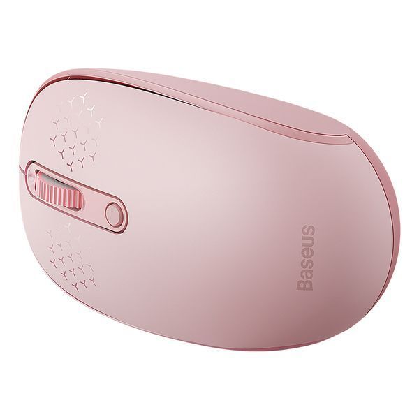 Маніпулятор миша бездротова Baseus F01B Tri-Mode Wireless Mouse Baby Pink 110997915 фото