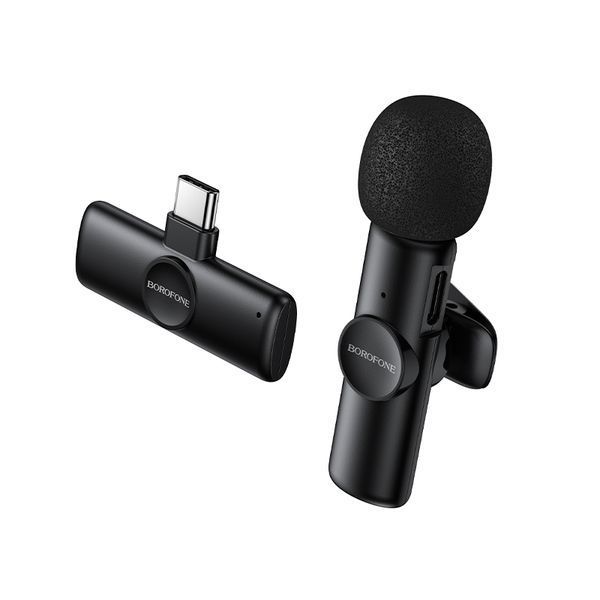 Бездротова мікрофонна система BOROFONE BFK16 Winner (Type-C) Black 916792864 фото