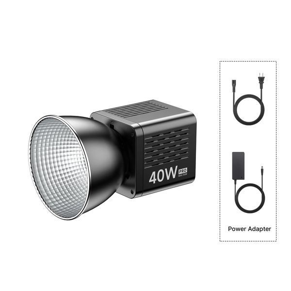 Відеосвітло Ulanzi 40W Pro COB Fill Light Black (UV-L023 40WPRO) 174638529 фото