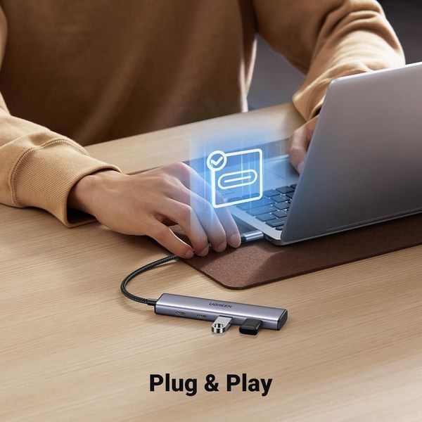 USB-хаб UGREEN 4-Port USB-C Hub 531089838 фото