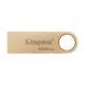 Флеш-накопичувач Kingston USB 3.2 SE9 G3 128GB 220MB/s Metal/Gold 101745180 фото 3