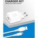 Мережевий зарядний пристрій WUW-T66 Single USB home charger kit 523512467 фото 4