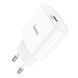Сетевое зарядное устройство с кабелем HOCO C94A Metro single port PD20W charger set(Type-C to Type-C) White 966574910 фото 3