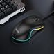 Миша HOCO GM19 Enjoy gaming luminous wired mouse Black 716375998 фото 7