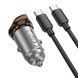 Автомобильное зарядное устройство HOCO NZ16B Rigorous PD45W(2C) car charger set(C to C) metal grey 846495856 фото 6