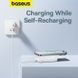 Зовнішній акумулятор Baseus Magnetic Mini Wireless Fast Charge Power Bank 5000mAh 20W Stellar White（With Simple Series Charging Cable Type-C to Typ 103253990 фото 14