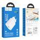 Сетевое зарядное устройство с кабелем HOCO C94A Metro single port PD20W charger set(Type-C to Type-C) White 966574910 фото 2