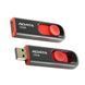 Флеш-накопичувач ADATA USB 2.0 C008 32Gb Black/Red 102929456 фото 3