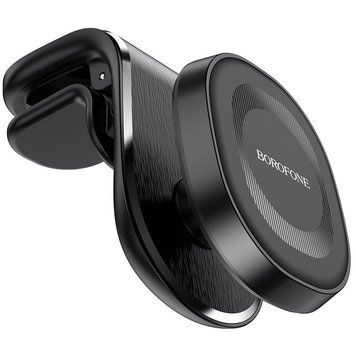 Автодержатель для телефона BOROFONE BH40 Kyle air outlet magnetic car holder Black 653117708 фото