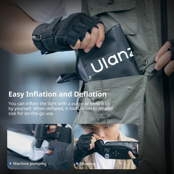 Відеосвітло Ulanzi UA20 20W Portable Air Tube Light (L110 UA20) 727805077 фото
