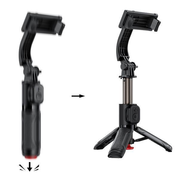Селфи-монопод ACEFAST E43 Supports automatic selfie stand opening Black 701330881 фото