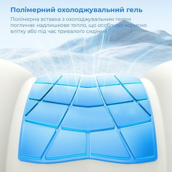 Подушка-подголовник Baseus ComfortRide Series Car Cooling Headrest Cluster Black 393472920 фото