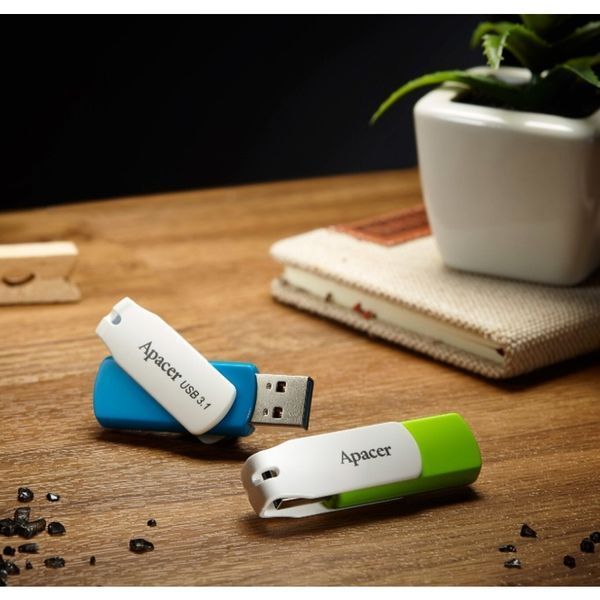 Флеш-накопитель Apacer USB 2.0 AH335 64Gb Green 490584708 фото