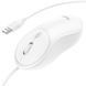Миша HOCO GM13 Esteem business wired mouse White 840437814 фото 3
