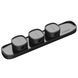 Тримач-затискач для кабелю магнітний Baseus Peas Cable Clip Black 758825820 фото 3