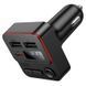 АЗП з FM-модулятором BOROFONE BC60 Hero 35W(1A1C) car BT FM transmitter Black 934493899 фото 3