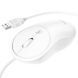 Миша HOCO GM13 Esteem business wired mouse White 840437814 фото 1