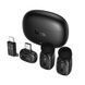 Бездротова мікрофонна система HOCO L19 Graceful dual-mic (iP/Type-C) Black 346519736 фото 1